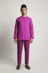 Isyraq Baju Melayu Teluk Belanga Violet Purple